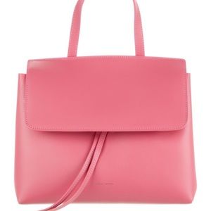 Mansur Gavriel Pink Leather Lady Satchel